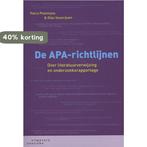 De APA-richtlijnen 9789046903452 Petra Poelmans, Boeken, Verzenden, Gelezen, Petra Poelmans