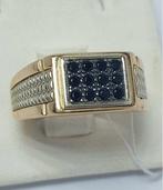 Zonder minimumprijs - Ring - 14 karaat Geel goud, Witgoud