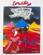 Guillaume Corneille (1922-2010) (after) - Affiche Aïda, Antiek en Kunst