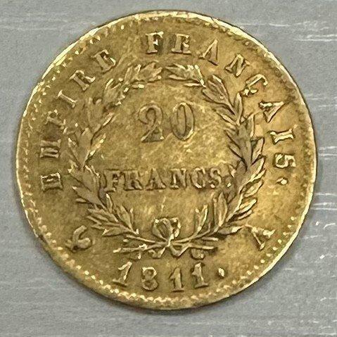 Frankrijk. Napoléon I (1804-1814). 20 Francs 1811-A, Paris, Postzegels en Munten, Munten | Europa | Euromunten