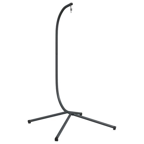 Hangstoel Standaard: Stevig & Antraciet | OP = OP!, Tuin en Terras, Hangmatten, Met standaard, Nieuw, Eenpersoons, Verzenden
