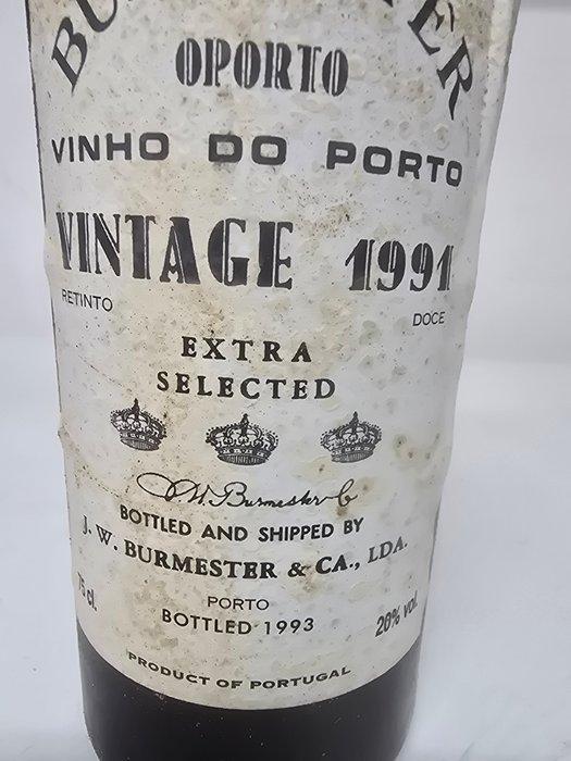 1991 J.W. Burmester Extra Selected - Vintage Port -, Verzamelen, Wijnen