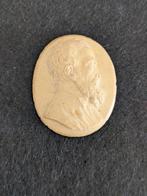 met een reliëf van Michelangelo in lavasteen - Cameo, Antiek en Kunst