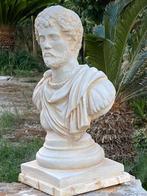 sculptuur, Busto imperatore romano Adriano - 43 cm - Steen