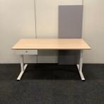 Verstelbaar bureau met persoonlijke lade, (bxd) 160x80cm,