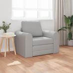 vidaXL Vloersofa Bed 2-in-1 in Wolkgrijs - 98x71x83 cm van, Huis en Inrichting, Verzenden, Nieuw