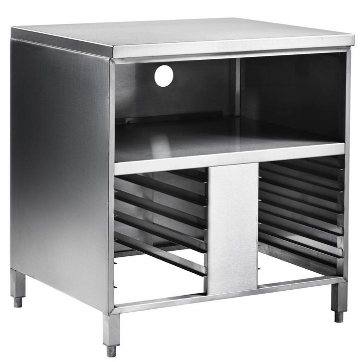 Onderstel | RVS | Uitsparing 2x Alto-Shaam 500-1DN, Zakelijke goederen, Horeca | Keukenapparatuur, Nieuw in verpakking, Verzenden