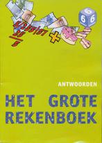 Het grote rekenboek Antwoorden groep 6, Boeken, Verzenden, Nieuw