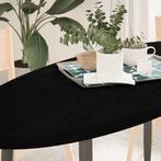 vidaXL Tafelblad 140x60x4 cm ovaal massief eikenhout, Huis en Inrichting, Verzenden, Nieuw