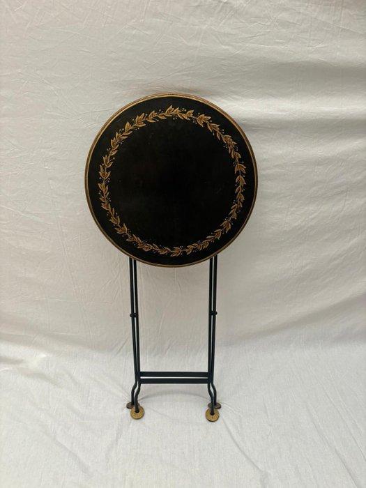 Bijzettafel - Franse Uitklapbare Art Nouveau Bijzettafel met, Antiek en Kunst, Curiosa en Brocante