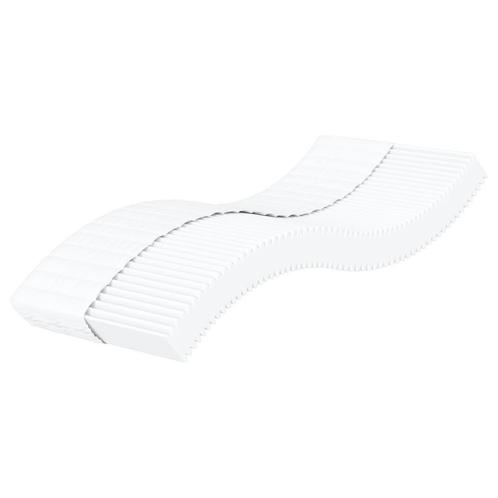 vidaXL Schuimmatras hardheid H2 H3 90x200 cm wit, Huis en Inrichting, Slaapkamer | Matrassen en Bedbodems, Nieuw, Verzenden