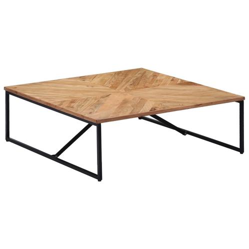 vidaXL Salontafel 110x110x36 cm massief acaciahout, Huis en Inrichting, Tafels | Salontafels, Nieuw, Verzenden