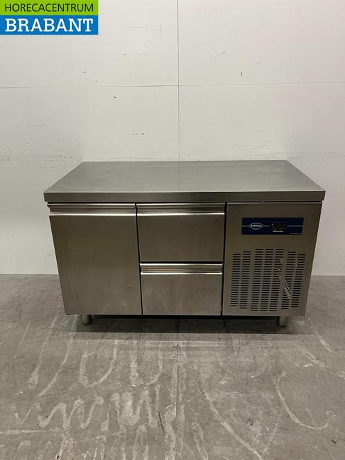 RVS Rubbens Koelwerkbank 2 laden 1 deur 132 cm 230V Horeca, Zakelijke goederen, Horeca | Keukenapparatuur, Ophalen of Verzenden