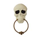 Halloween Skelet Deurklink met Geluid 30cm, Verzenden