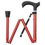 Wandelstok opvouwbaar - Rood, Ophalen of Verzenden, Nieuw