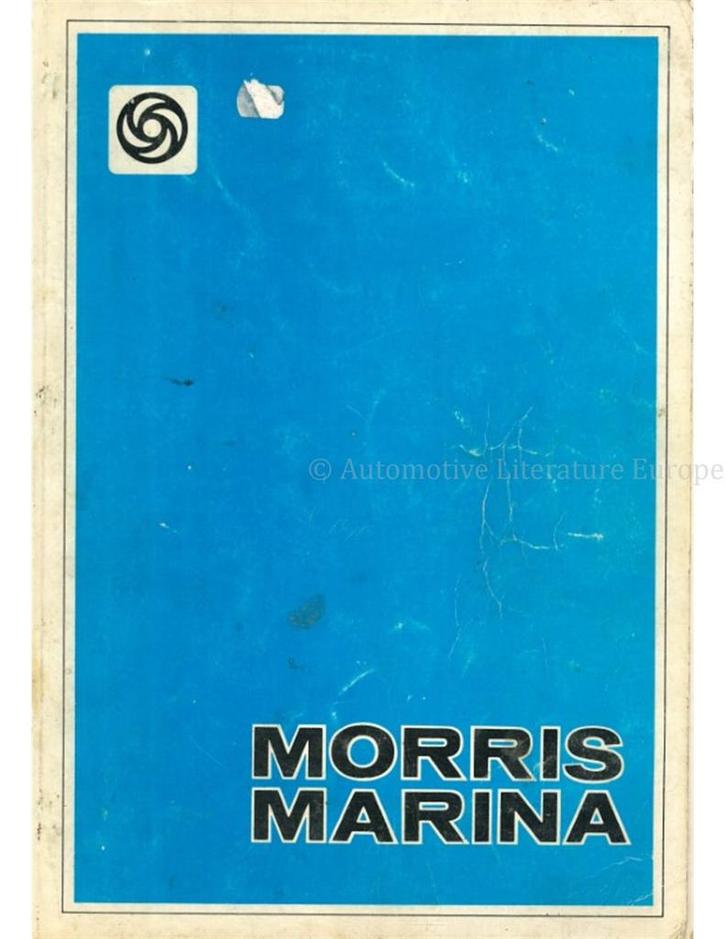 1978 MORRIS MARINA WERKPLAATSHANDBOEK ENGELS, Auto diversen, Handleidingen en Instructieboekjes