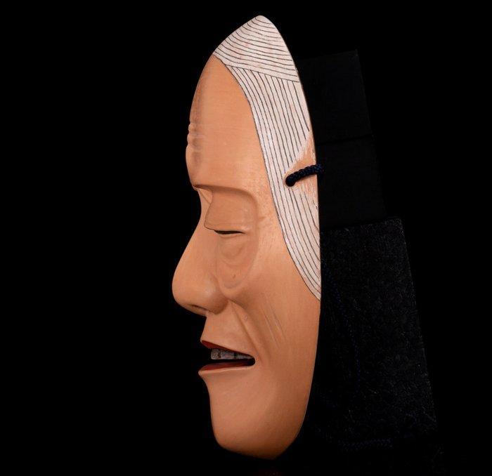Noh masker - Hout, Hoge kwaliteit houten gesculpteerde, Antiquités & Art, Antiquités | Autres Antiquités