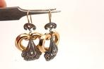 Boucles doreilles - 18 carats Or jaune Diamant (Naturelle), Handtassen en Accessoires, Oorbellen, Nieuw