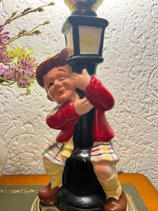 Lantaarn - Keramiek, Metaal, Glas, Messing - ‘dronken, Antiek en Kunst, Curiosa en Brocante