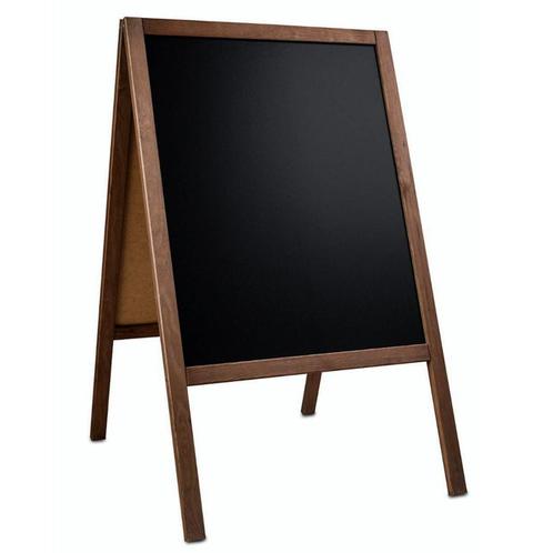 Krijtstoepbord  | CLASSIC | Hout | Bruin | 600x450x950(h)mm, Zakelijke goederen, Horeca | Keukenapparatuur, Nieuw in verpakking