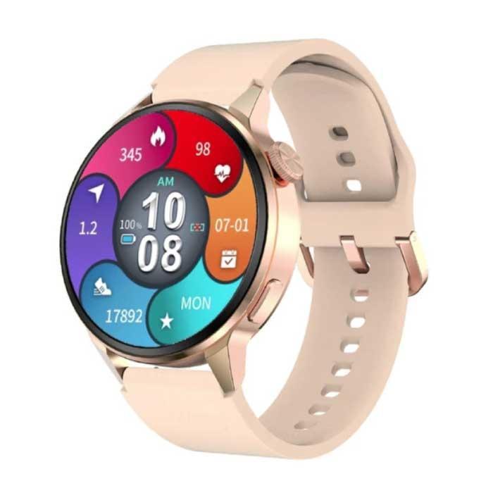 Smartwatch Fitness Sport Activity Tracker Horloge - NFC /, Handtassen en Accessoires, Smartwatches, Nieuw, Verzenden