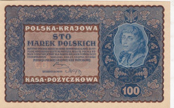 Polen. - 4 Banknotes - 1919/1934 (Zonder minimumprijs), Postzegels en Munten, Bankbiljetten | Europa | Niet-Eurobiljetten