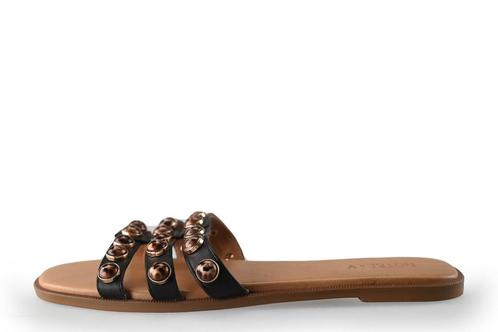 Notre-V Slippers in maat 42 Zwart | 5% extra korting, Kleding | Dames, Schoenen, Zwart, Zo goed als nieuw, Slippers, Verzenden