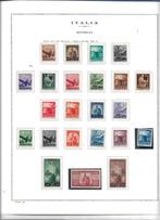 République italienne 1945/1948 - Démocratique 23 valeurs, Postzegels en Munten, Postzegels | Europa | Italië, Gestempeld