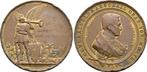 Brons medaille 1890 Preussen Pruisen Helmuth Graf von Mol..., Postzegels en Munten, Verzenden