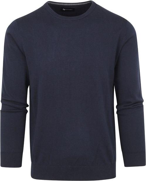 Suitable Oini Pullover O-Hals Navy maat Maat 52/54 (L) Heren, Kleding | Heren, Truien en Vesten, Blauw, Nieuw, Maat 52/54 (L)