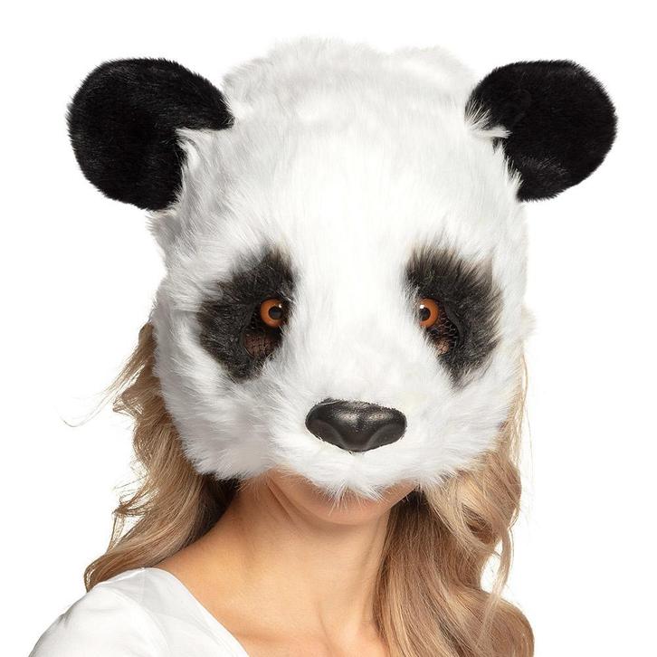 Halfmasker Panda, Hobby & Loisirs créatifs, Articles de fête, Envoi
