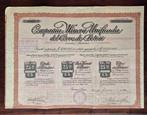 Wereld. Collection Mining history share certificates