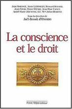 La conscience et le droit. Actes du 18ème colloque ...  Book, Verzenden
