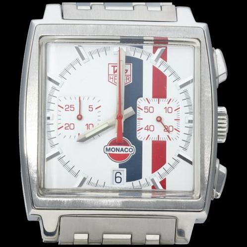 TAG Heuer Monaco Calibre 17 CW2118 uit 2012, Handtassen en Accessoires, Horloges | Heren, Verzenden
