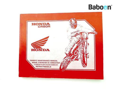 Instructie Boek Honda CR 80 R 1990-1995 (CR80R) (66GS260), Motoren, Onderdelen | Honda, Gebruikt, Verzenden