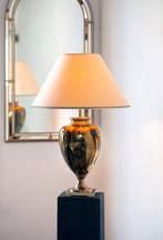 Maison le Dauphin - Tafellamp - amber glazuur, Verguld, Huis en Inrichting, Nieuw
