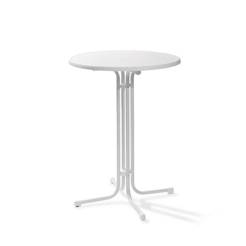 Partytafel Berlin wit |  Ø70x70x109(h)mm VEBA, Zakelijke goederen, Horeca | Keukenapparatuur, Nieuw in verpakking, Verzenden
