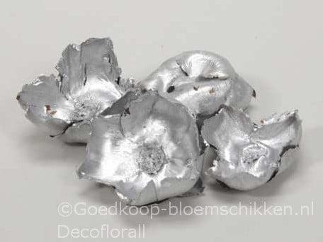 Palm Cup Zilver 10 stuks, Huis en Inrichting, Woonaccessoires | Kunstplanten en Kunstbloemen, Nieuw