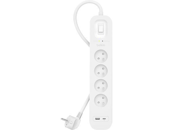 Veiling - Belkin Overspanningsbeveiliging stekkerdoos met US, Doe-het-zelf en Bouw, Elektriciteit en Kabels