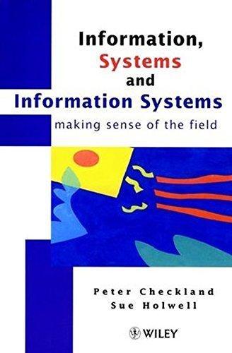 Information, Systems And Information Systems 9780471958208, Boeken, Overige Boeken, Gelezen, Verzenden