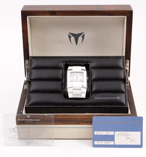 TechnoMarine - Square Ceramique - 06097137 - Unisex -, Handtassen en Accessoires, Horloges | Heren
