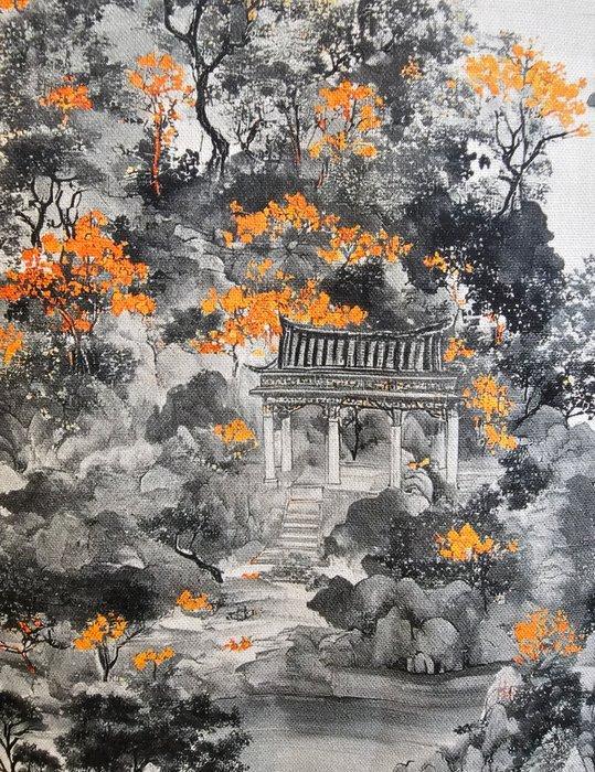 300x280cm! Exclusieve Oosterse stof Origineel -300x280cm-, Antiquités & Art, Tapis & Textile