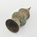 Oud-Khmer of Siamese Brons XXL Betel Holder of Ritual Stupa