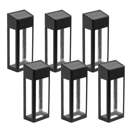 Buitenverlichting zonne-energie Set 6 stuks Solar Solario, Tuin en Terras, Buitenverlichting, Verzenden