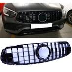 Grill voor mercedes facelift glc - glc coupe glanzend zwart