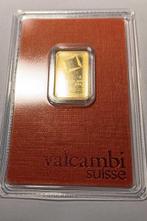 5 grammes - Or .999 - Valcambi, Switzerland - Scellé, Timbres & Monnaies, Métaux nobles & Lingots
