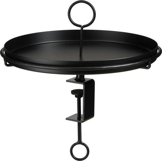 2dekans | Mica Decorations Aston Dienblad met Klem - H30 x, Huis en Inrichting, Woonaccessoires | Overige, Ophalen of Verzenden