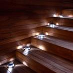 Buitenverlichting zonne-energie Set 3 stuks Solar Decklight, Verzenden, Nieuw