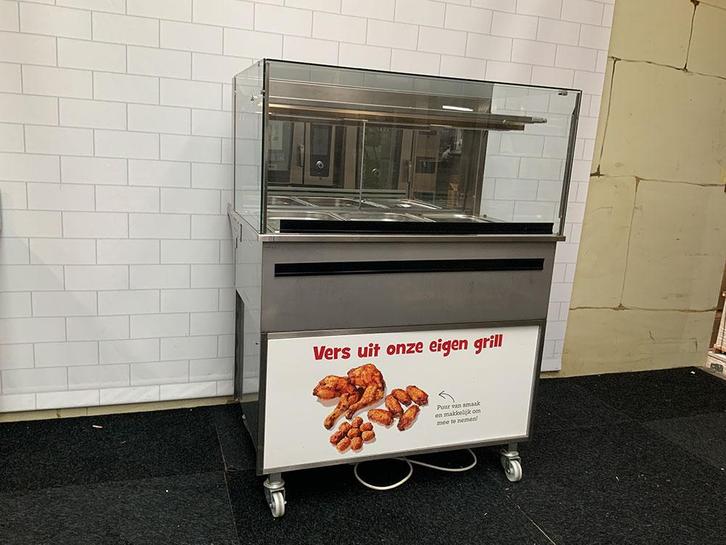 Nordcap Ideal Ake Warmhoudvitrine, Zakelijke goederen, Horeca | Keukenapparatuur, Gebruikt, Transport en Opslag, Ophalen of Verzenden