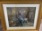 Giovanni Panza (1894-1989) - Beone in cantina